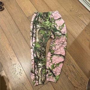 Thankscowboy Pink Realtree Sweatpants